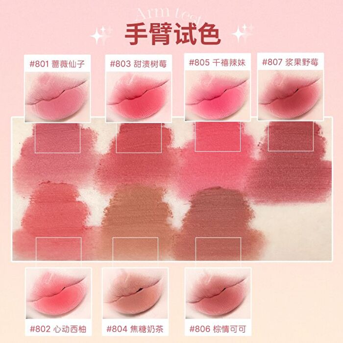 Jill Leen Matte Lip Tint -4 colours - #807 - 2.6g