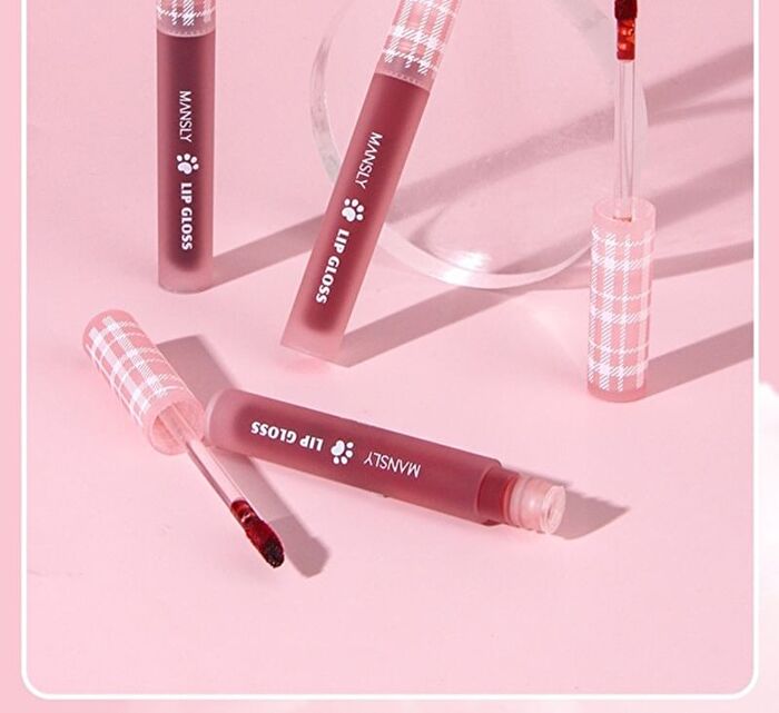 Mansly Puppy Series Watery Mirror Lip Gloss - 3 Colors - 606# - 1g