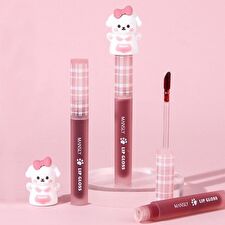 Mansly Puppy Series Watery Mirror Lip Gloss - 3 Colors - 609# - 1g