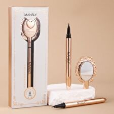 Mansly Intense Black Smooth Eyeliner with Mirror - 1pc - 0.7g