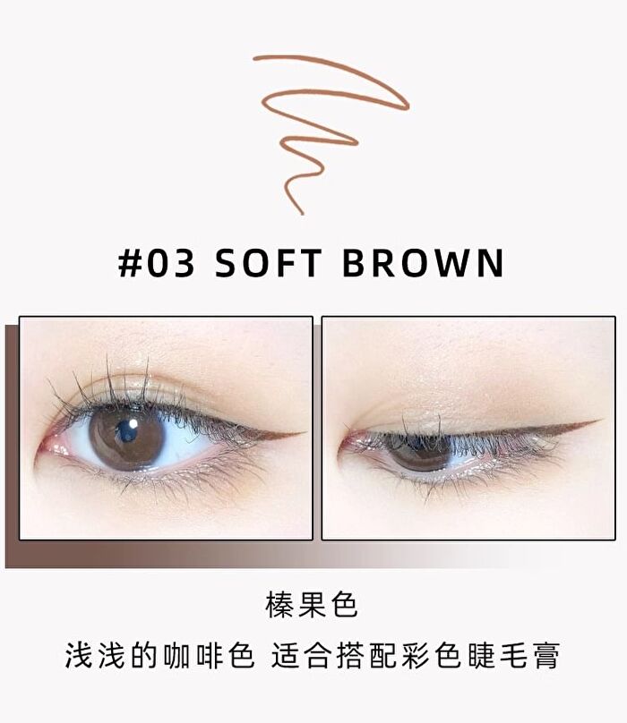 Slim Liquid Eyeliner - 3 Colors - #01  Black - 0.5ml