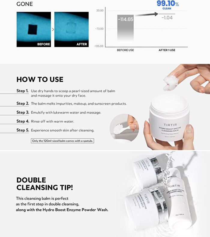 Hydro Boost Enzyme Cleansing Balm Jumbo - 120ml