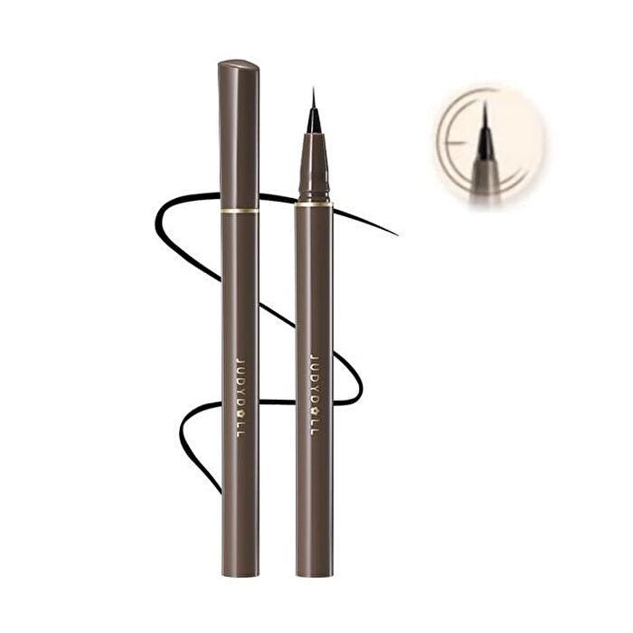 Slim Liquid Eyeliner - 4 Classic Ultra-Fine Colours - #02 Deep Brown - 400mg (new version)