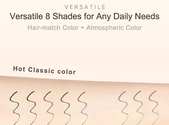Slim Liquid Eyeliner - 4 Classic Ultra-Fine Colours - #04 Gray Brown - 400mg (new version)