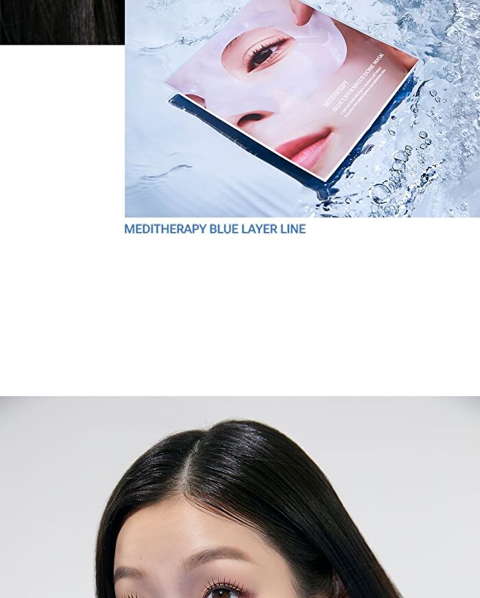 Blue Layer Water Dome Mask Set - 34g x 4 sheets