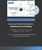 Blue Layer Water Dome Mask Set - 34g x 4 sheets