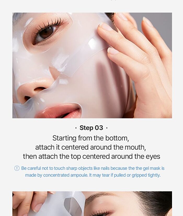 Blue Layer Water Dome Mask Set - 34g x 4 sheets