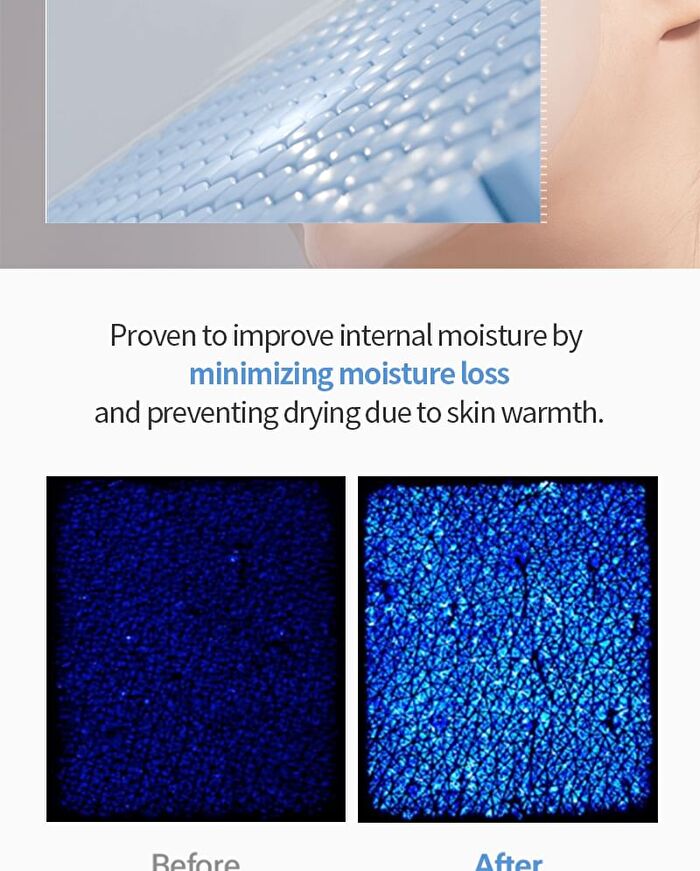 Blue Layer Water Dome Mask Set - 34g x 4 sheets