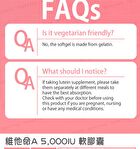 Vitamin A 5000 IU Softgel - 90 softgels