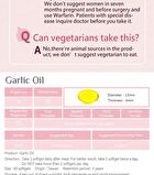 Garlic Oil Softgel - 60 softgels
