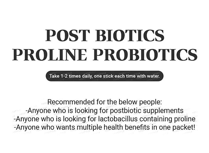 Post Biotics Proline Breast Milk Lactobacillus - 2g x 30 sticks