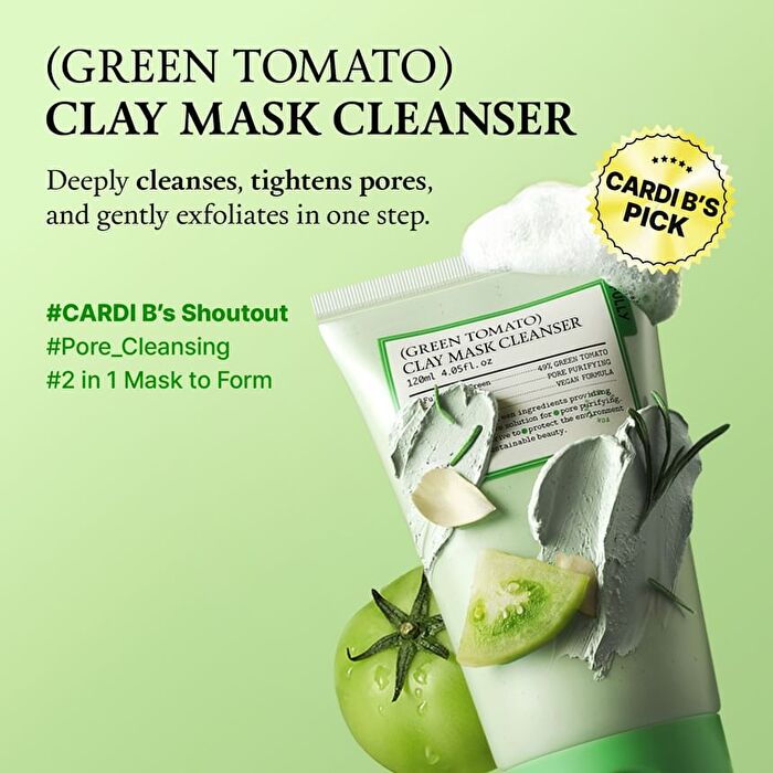 Fully Green Tomato Clay Mask Cleanser - 120ml