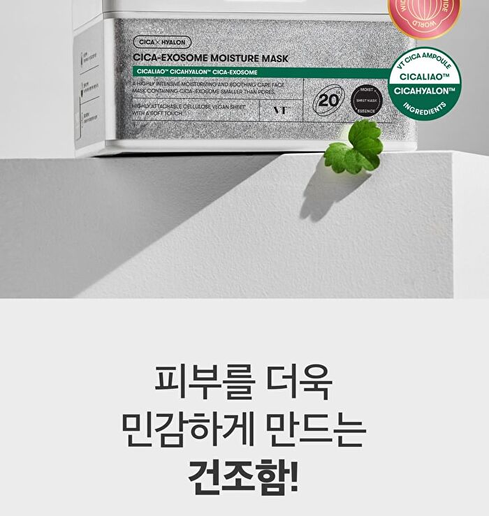 Vt Cica-Exosome Moisture Mask - 20 sheets