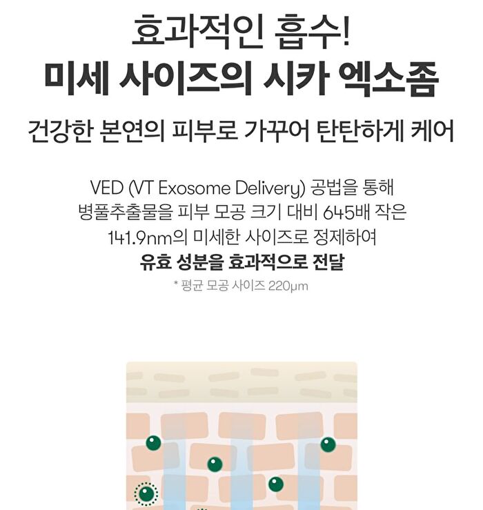 Vt Cica-Exosome Moisture Mask - 20 sheets