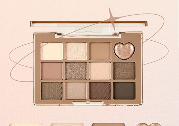 Jill Leen Multi Eyeshadow Palette - Misty Brown Plate - #03 Misty Brown Plate