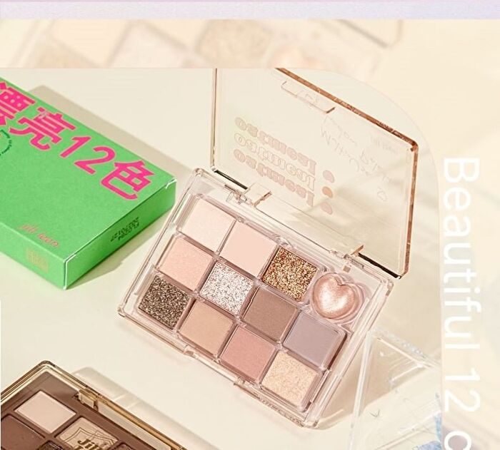 Jill Leen Multi Eyeshadow Palette - Misty Brown Plate - #03 Misty Brown Plate