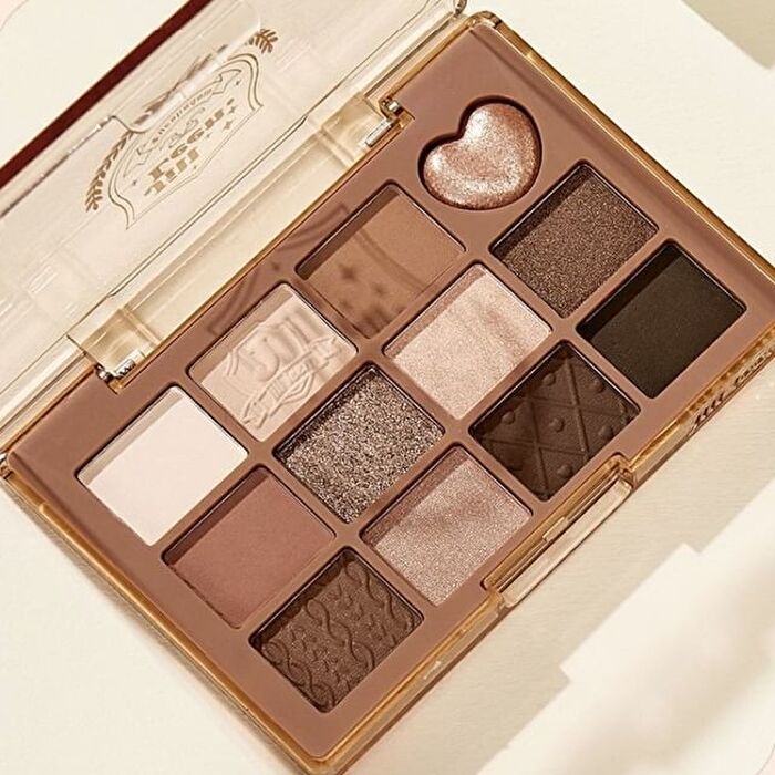 Jill Leen Multi Eyeshadow Palette - Misty Brown Plate - #03 Misty Brown Plate