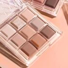 Jill Leen 9 Colors Chocolate Eyeshadow Palette - #CC01 Hazelnut Cocoa - #CC01 - 9g