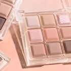 Jill Leen 9 Colors Chocolate Eyeshadow Palette - #CC03 Peach Chocolate - #CC03 - 9g