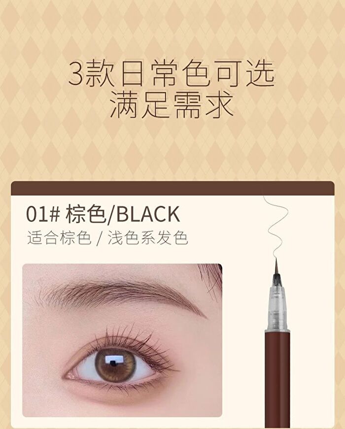 Well-Defined Liquid Eyebrow Pencil - 3 Colors - 103# Grey - 0.8g