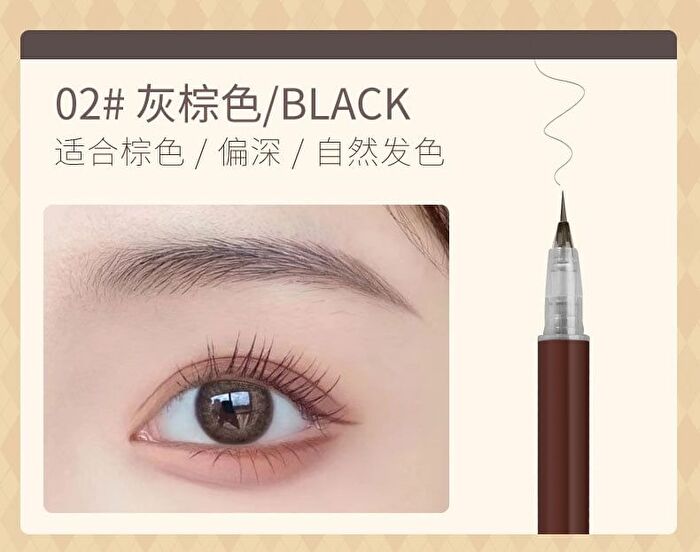 Well-Defined Liquid Eyebrow Pencil - 3 Colors - 103# Grey - 0.8g