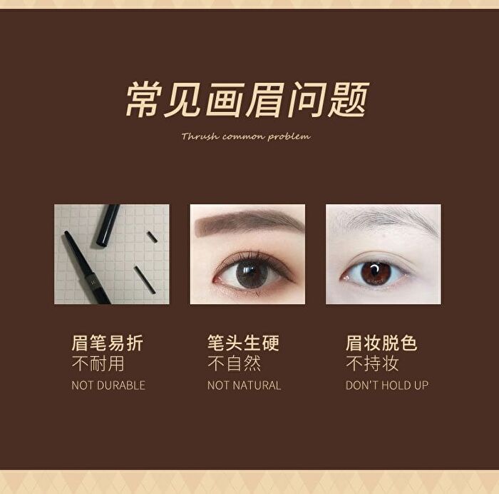 Well-Defined Liquid Eyebrow Pencil - 3 Colors - 103# Grey - 0.8g