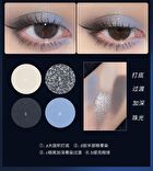Cold Tipsy Eyeshadow Palette - 5 Types - 02# Cool Grey Blue - 6g