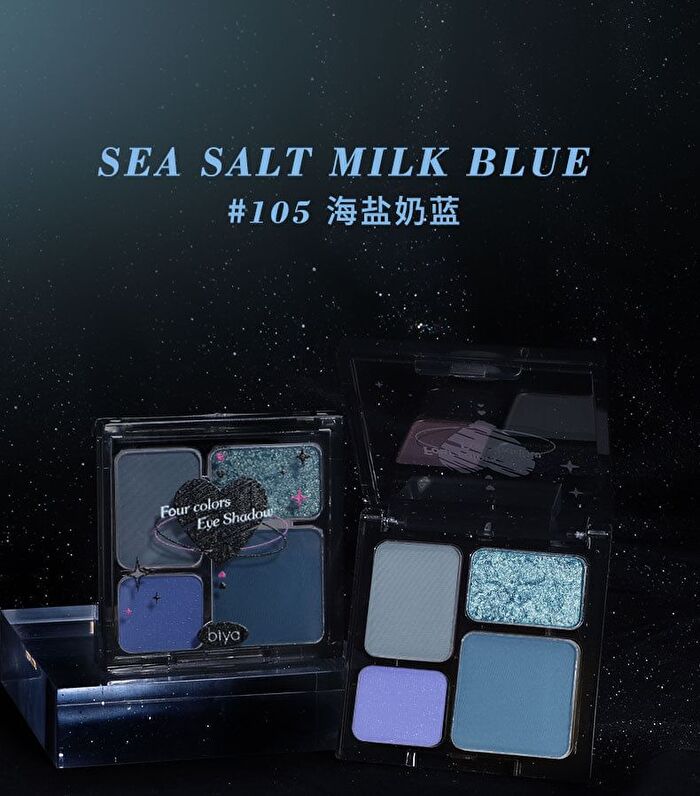 Cold Tipsy Eyeshadow Palette - 5 Types - 02# Cool Grey Blue - 6g
