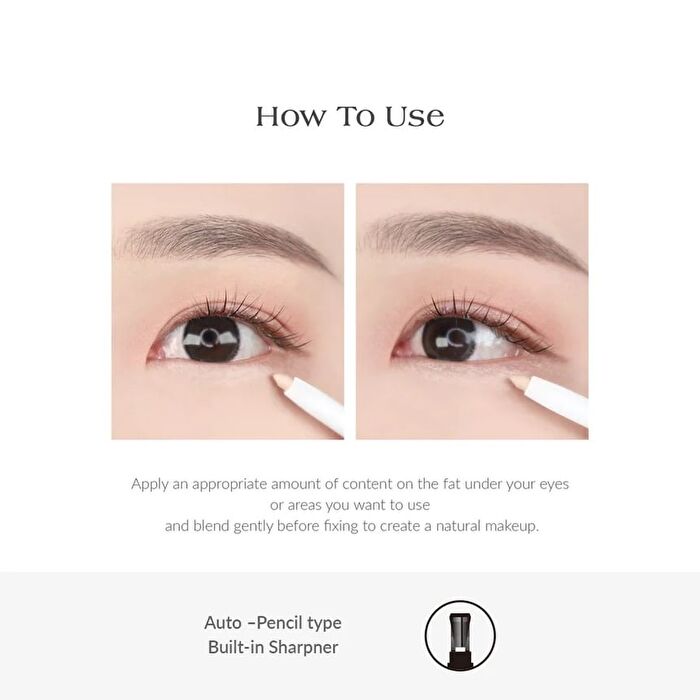 Slim Tip Cute Eyes Maker - 3 Colors - #01 Sand Paradise