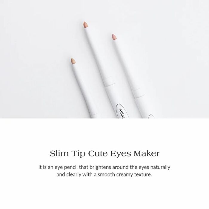 Slim Tip Cute Eyes Maker - 3 Colors - #02 Pink Tulip