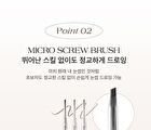 0.9mm Brow Pencil - 3 Colors - #02 Peanut Brown