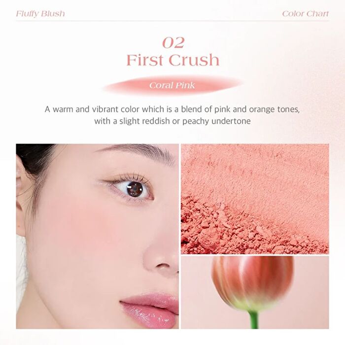 Fluffy Blush - 5 Colors - #01 Apricot Cream