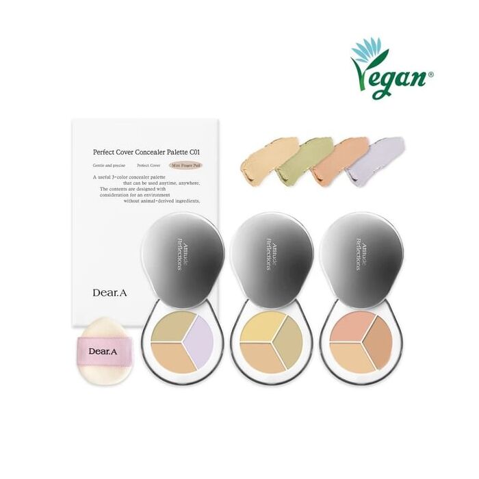 Perfect Cover Concealer Palette - 3 Colors - #C03