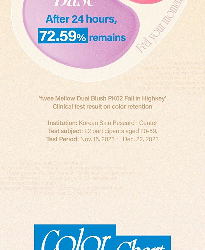 fwee Mellow Dual Blusher - 12 Colors - #RS02 Humming Talk