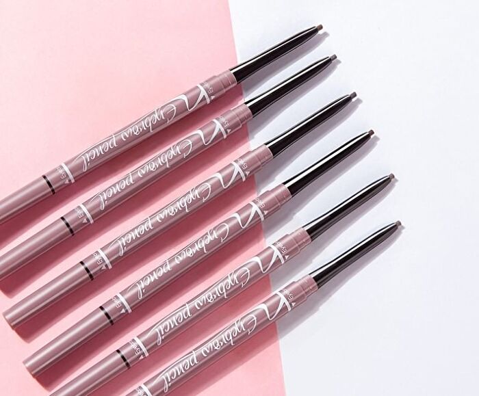 2 in 1 Eyebrow Pencil (#04-06) - #03 Light Green - 0.3g