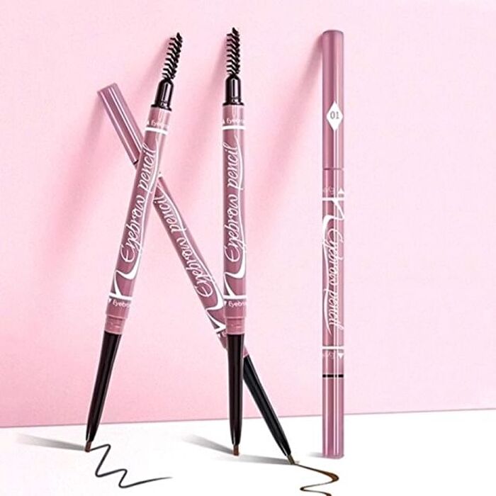 2 in 1 Eyebrow Pencil (#04-06) - #03 Light Green - 0.3g