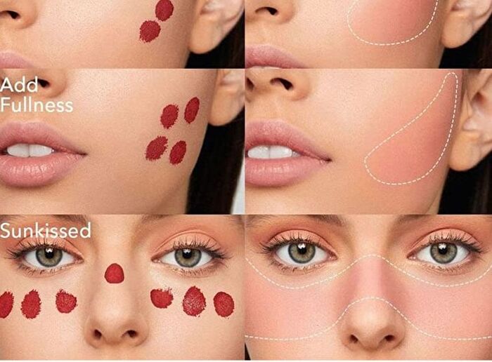 Mousse Liquid Blush - 6 Colors - 01# - 6.5ml