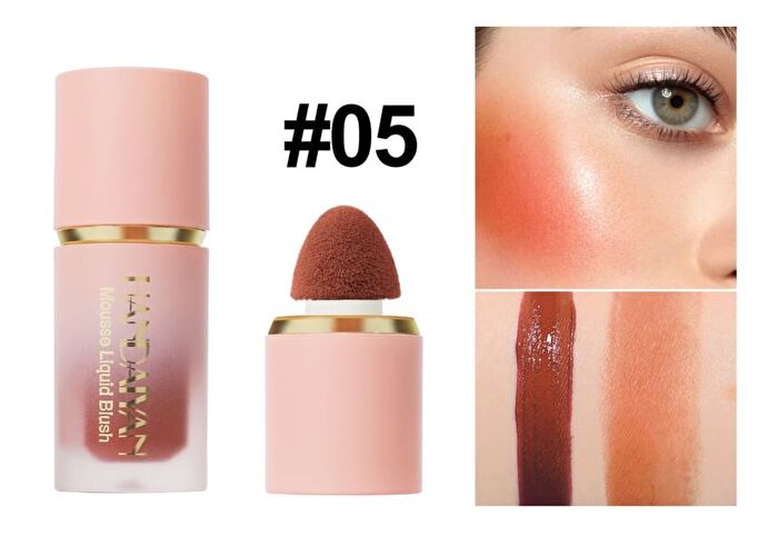 Mousse Liquid Blush - 6 Colors - 01# - 6.5ml