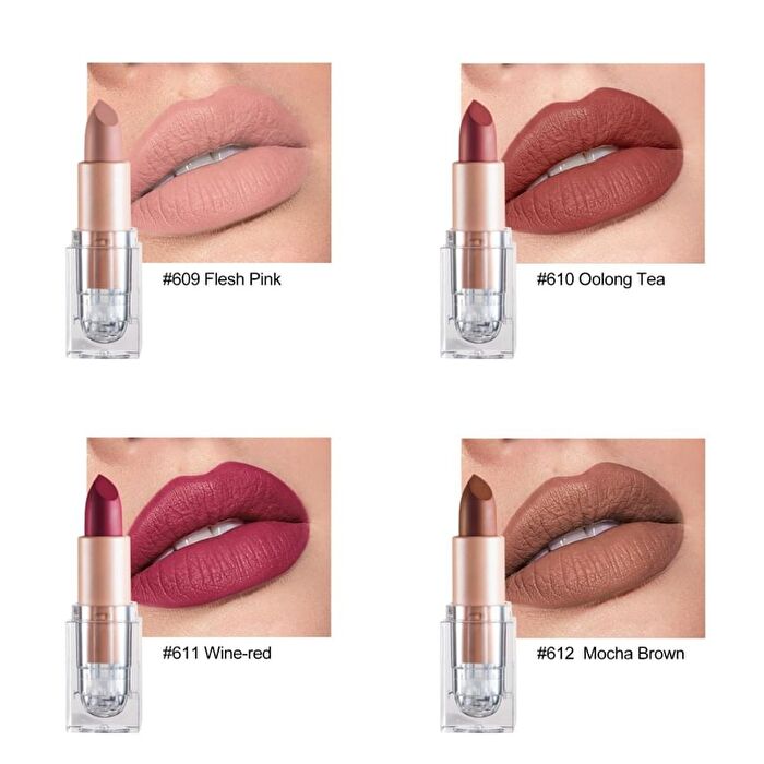 Ice Cube Matte Lipstick - 12 Colors - 603# Hazy Rose - 3.5g