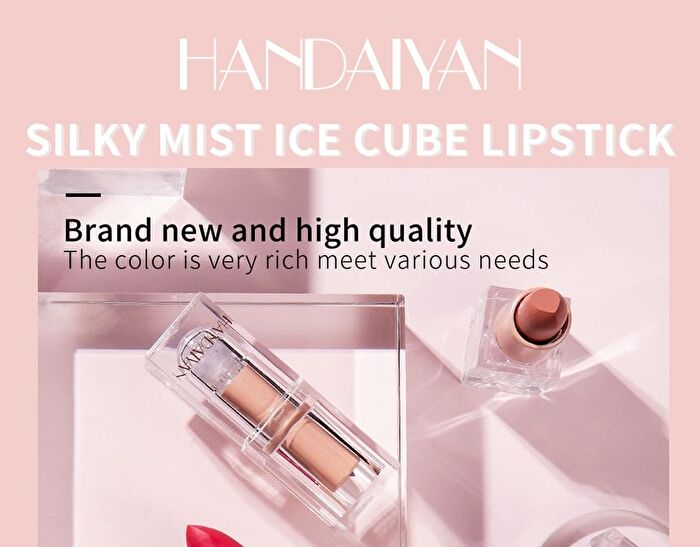 Ice Cube Matte Lipstick - 12 Colors - 603# Hazy Rose - 3.5g