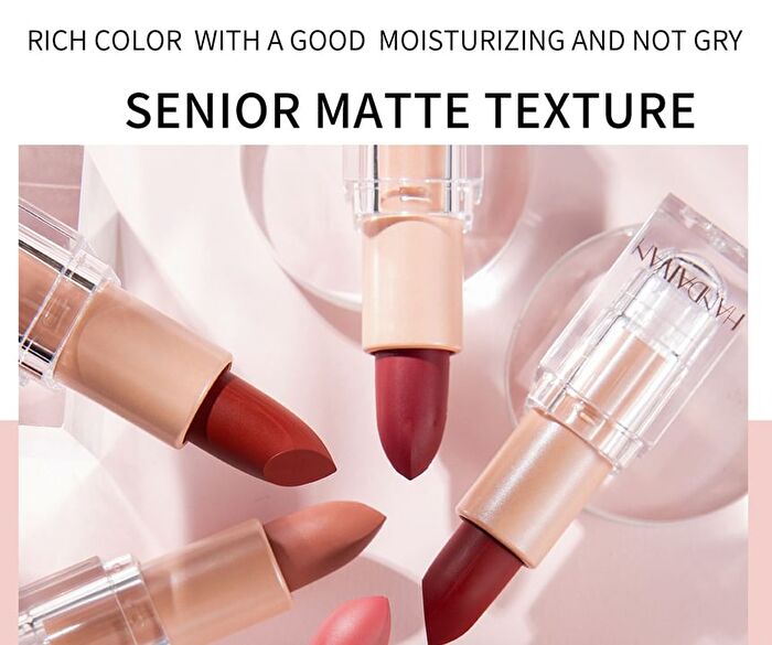 Ice Cube Matte Lipstick - 12 Colors - 603# Hazy Rose - 3.5g