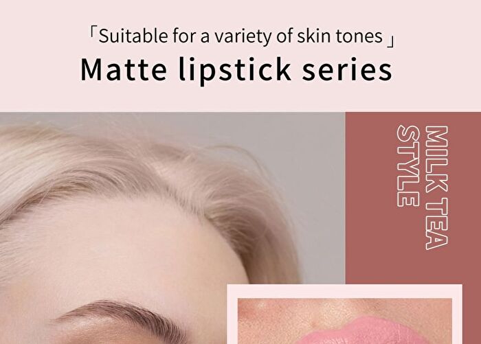 Ice Cube Matte Lipstick - 12 Colors - 603# Hazy Rose - 3.5g