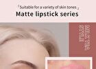 Ice Cube Matte Lipstick - 12 Colors - 603# Hazy Rose - 3.5g