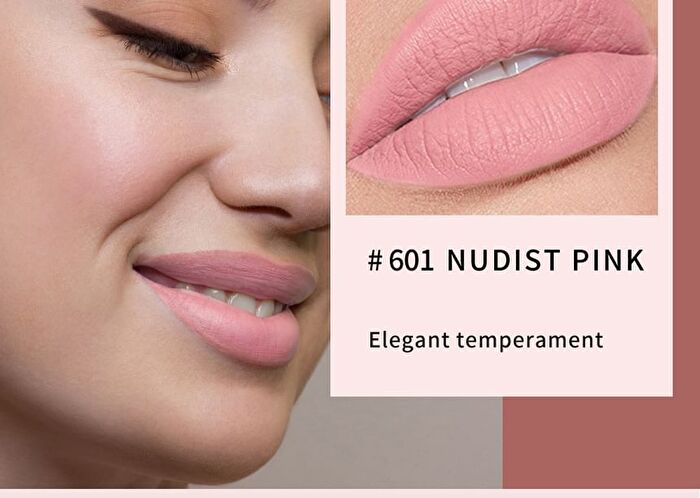 Ice Cube Matte Lipstick - 12 Colors - 603# Hazy Rose - 3.5g