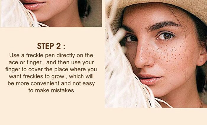 Natural Freckle Pen - 4 Colors - 01# Light Brown - 1ml