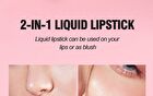 2 In 1 Liquid Lip Stain - 6 Colors - 04# - 5ml