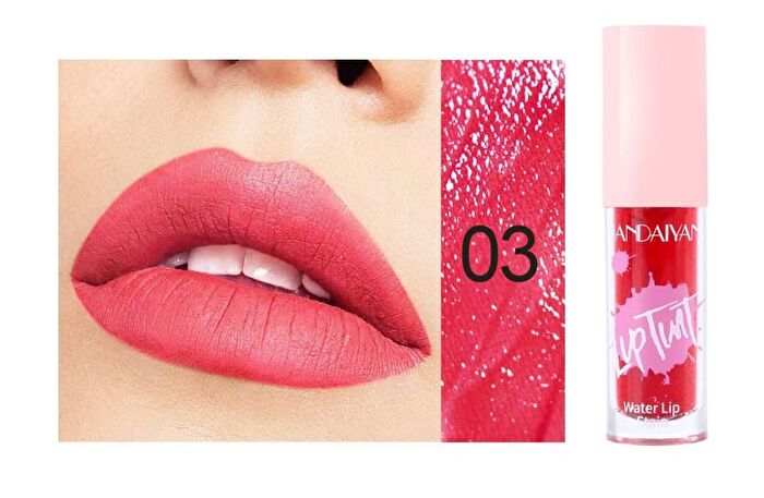 2 In 1 Liquid Lip Stain - 6 Colors - 04# - 5ml