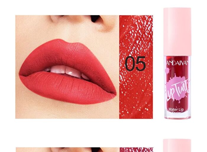 2 In 1 Liquid Lip Stain - 6 Colors - 04# - 5ml