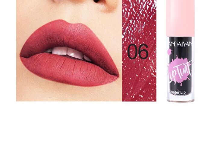 2 In 1 Liquid Lip Stain - 6 Colors - 04# - 5ml
