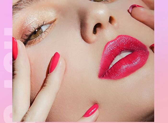 2 In 1 Liquid Lip Stain - 6 Colors - 04# - 5ml